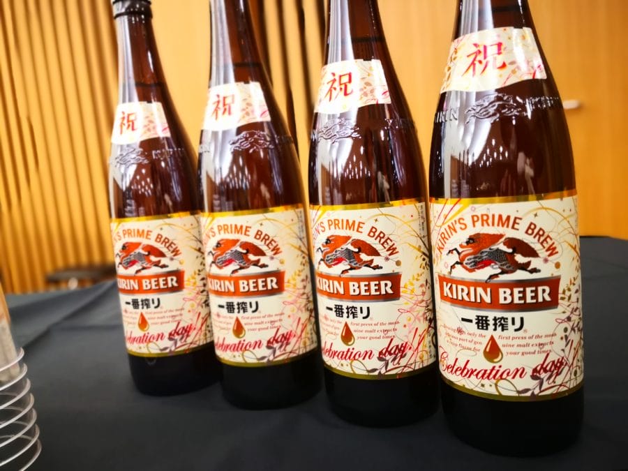 キリンビール 祝いラベル