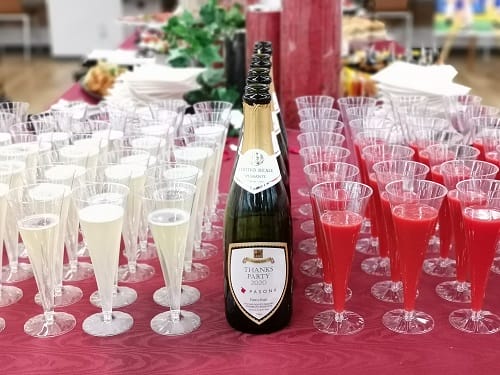 オリジナルラベルスパークリング