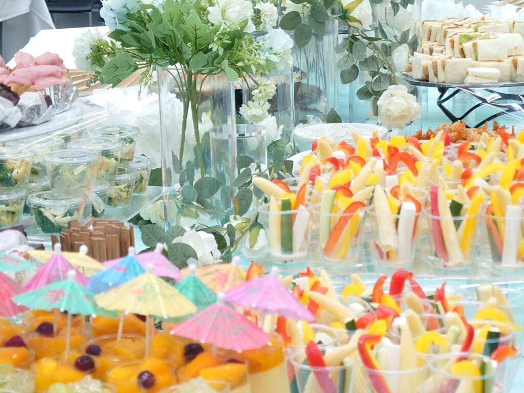 浜松市内でのケータリングの様子